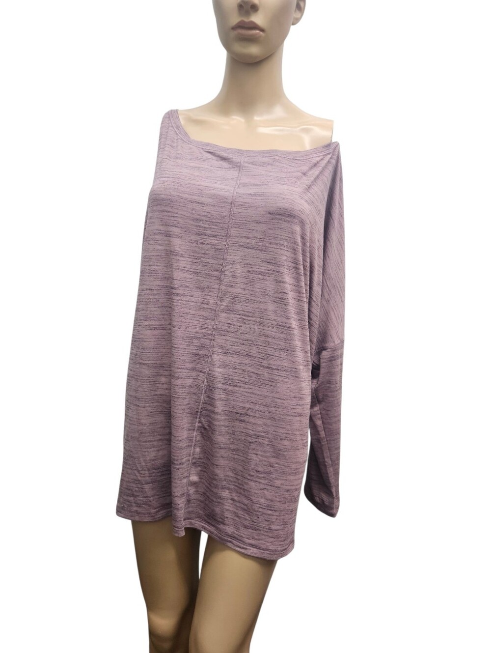 ATHLETA Essence Flow Top Floral Mauve Athleisure Active Sporty Yoga
